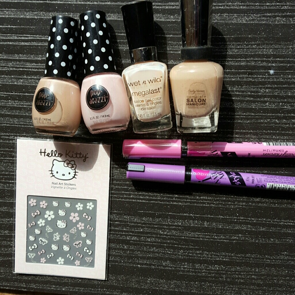 Nail Art Hello Kitty/French Manicure Kit