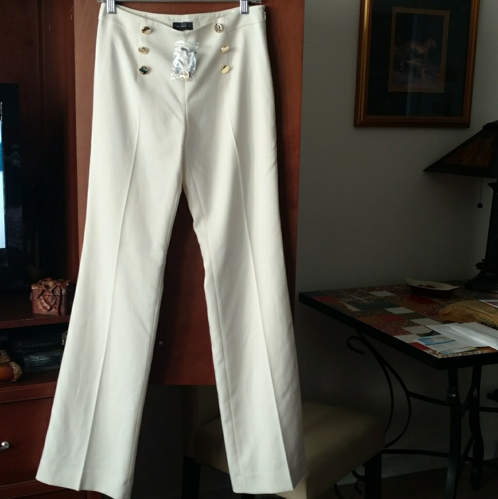 The Limited high waist classic flare pants