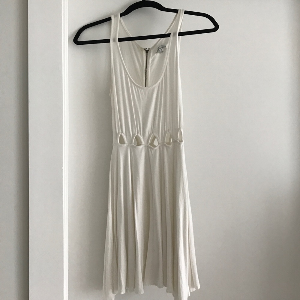 Dress with cut outs
