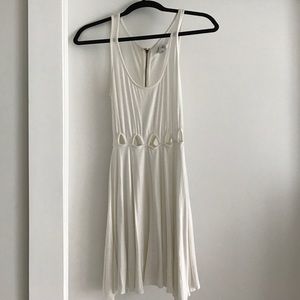 Dress with cut outs