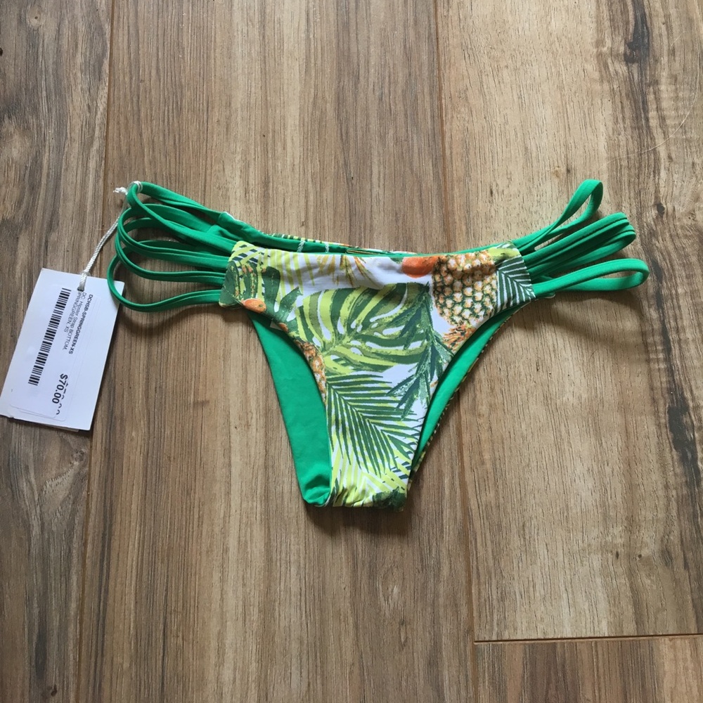 San Lorenzo pineapple hipster strap bottom xs