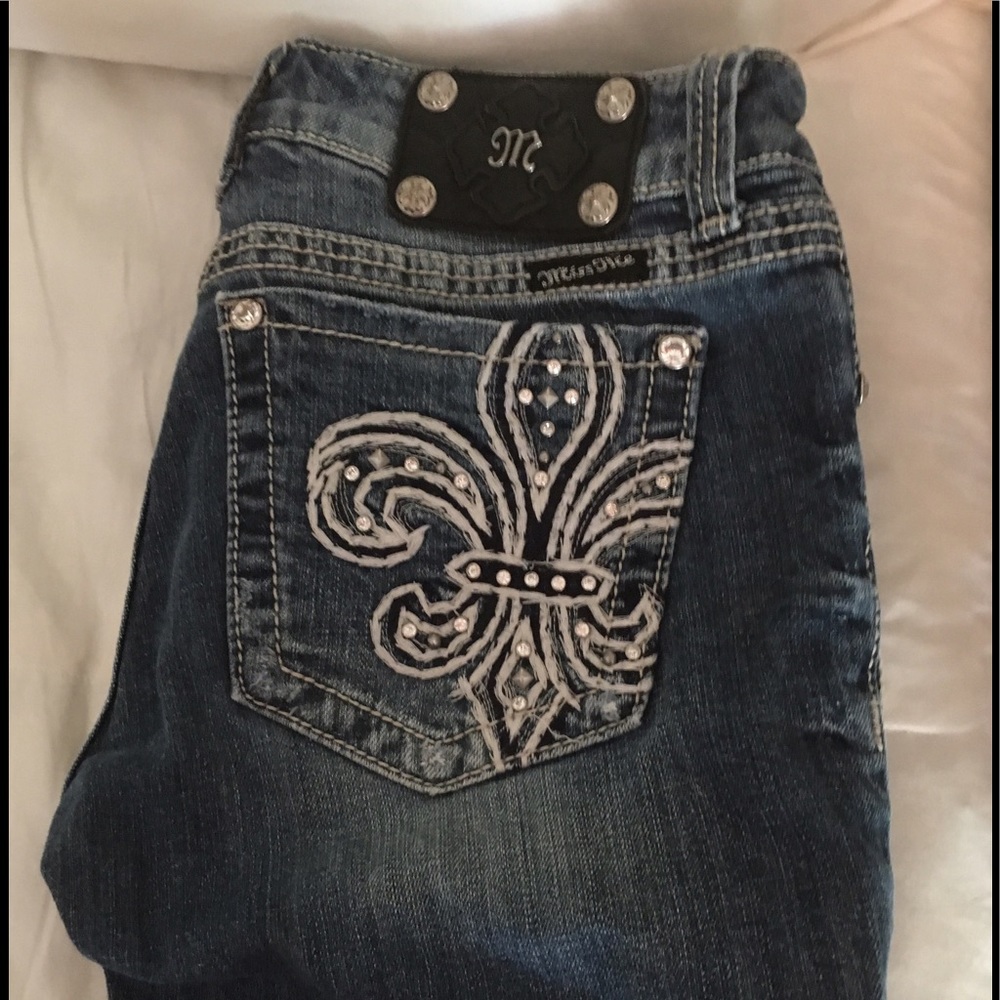 Miss me cropped jeans