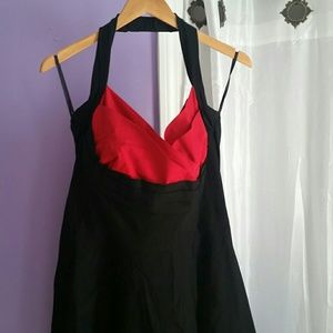 Torrid Halter-strap retro dress