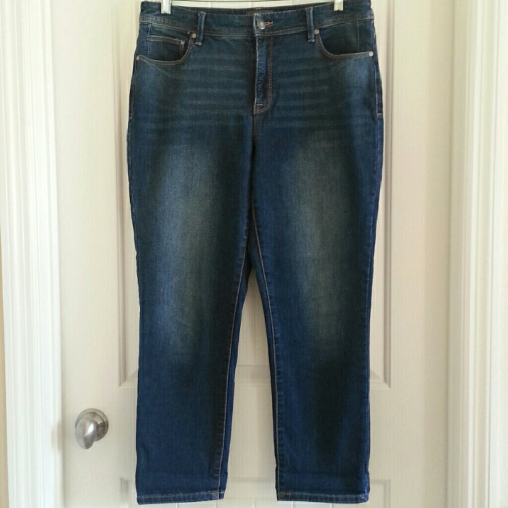 Chico's "So Slimming" Crop Jeans