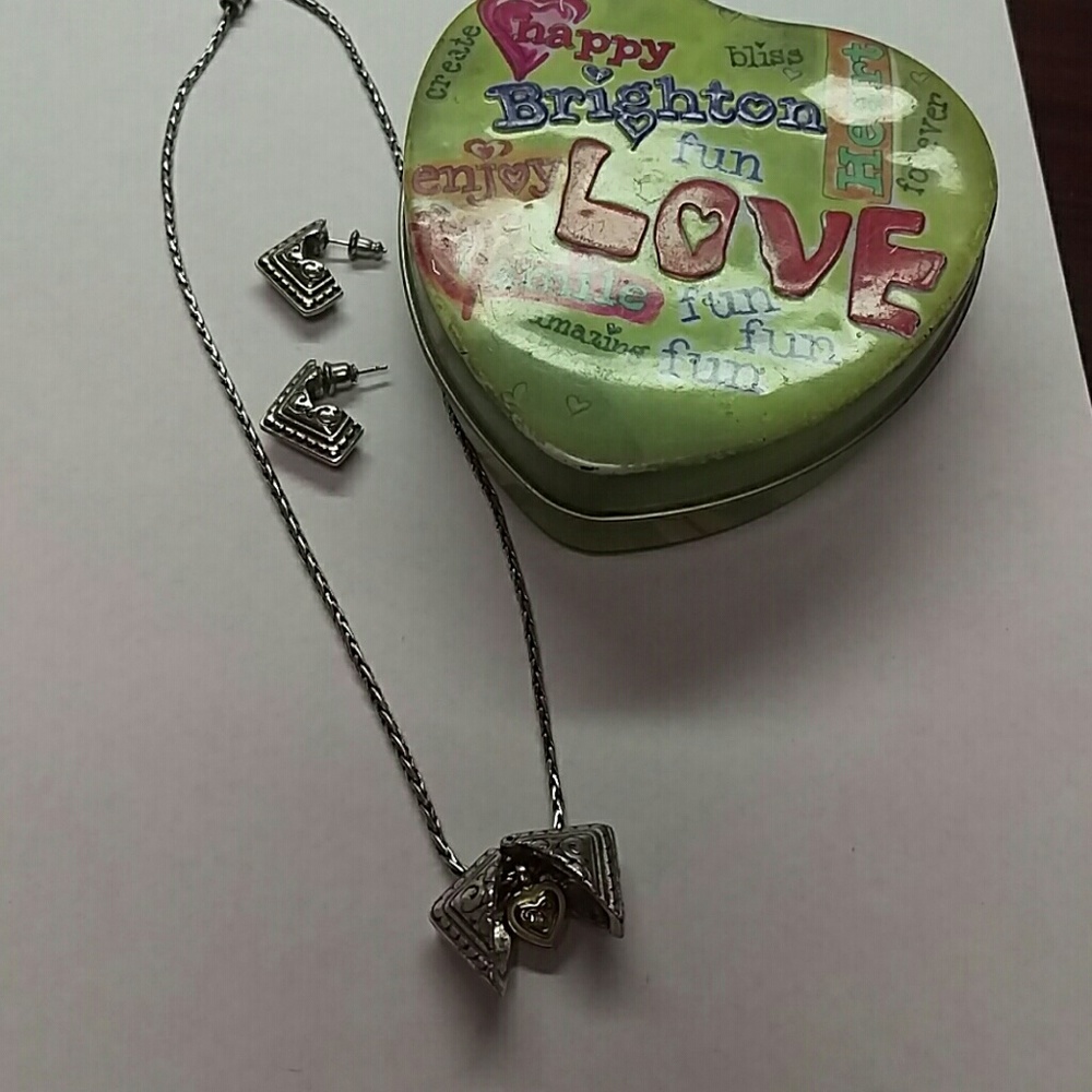 Brighton necklace and earring set