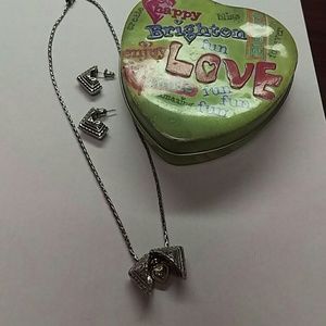 Brighton necklace and earring set