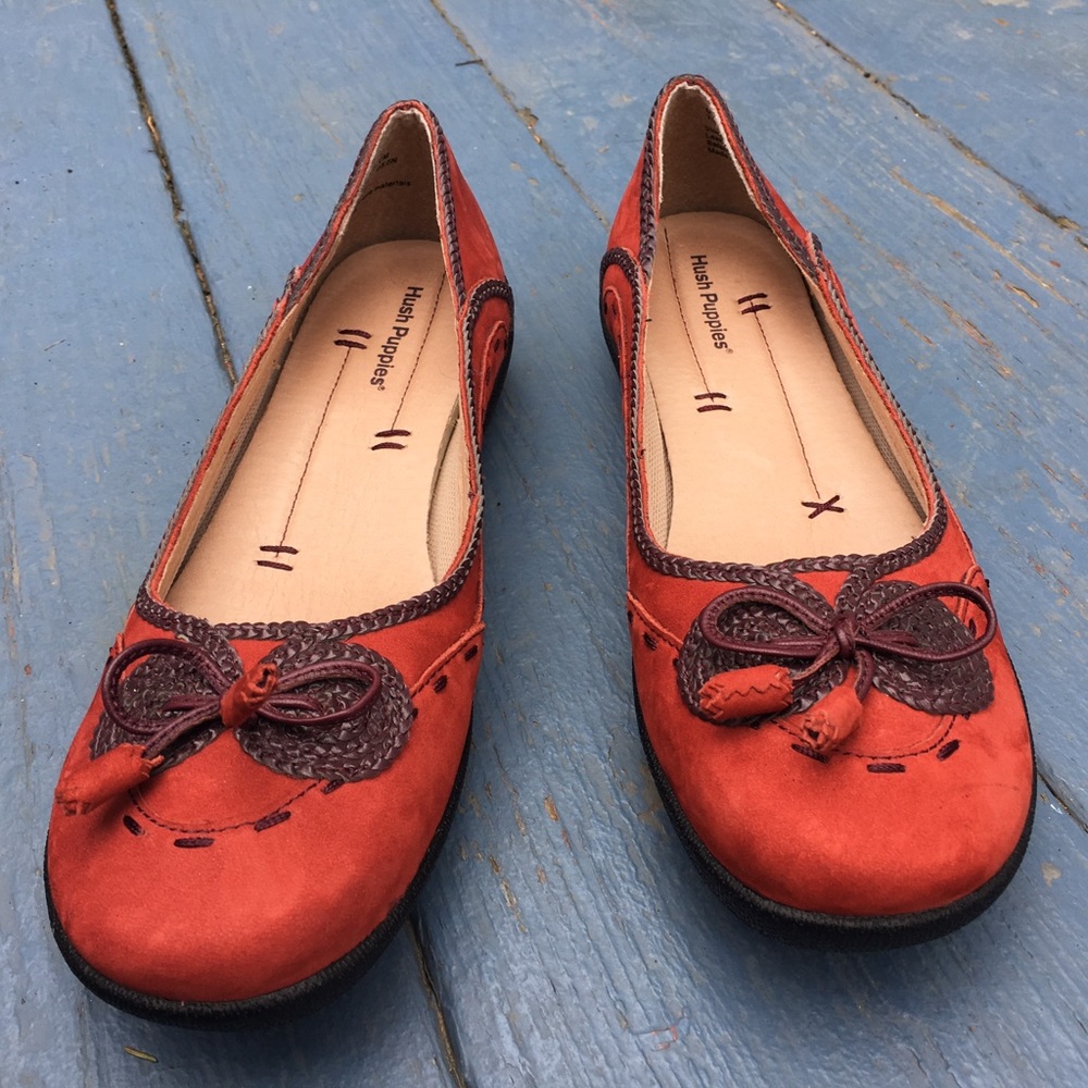 ❗️SALE!❗️Hush Puppies red flats
