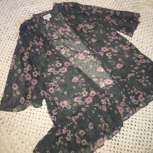 Floral cardigan