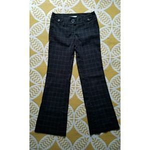 Charlotte Russe plaid dress pants