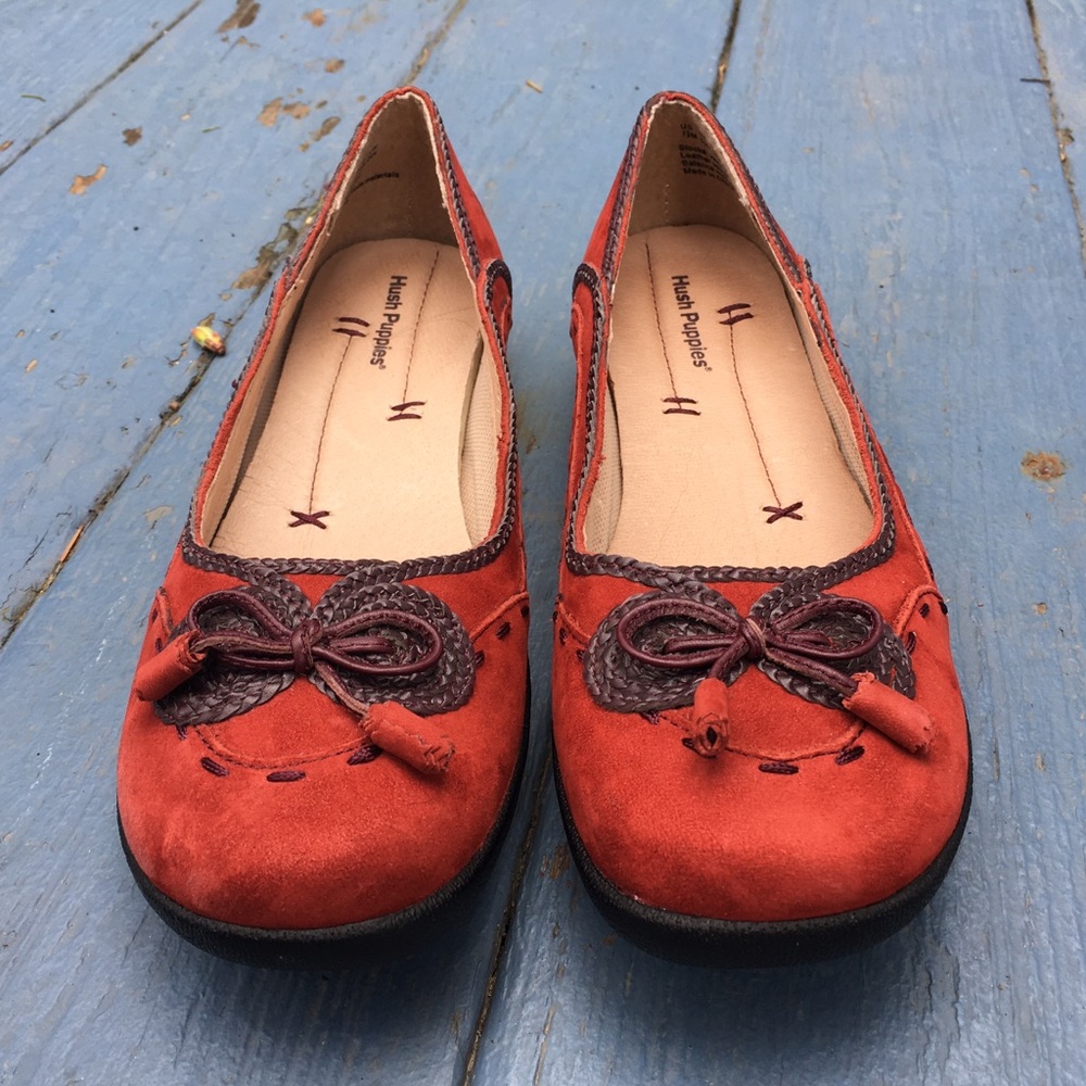 ❗️SALE!❗️Hush Puppies red flats