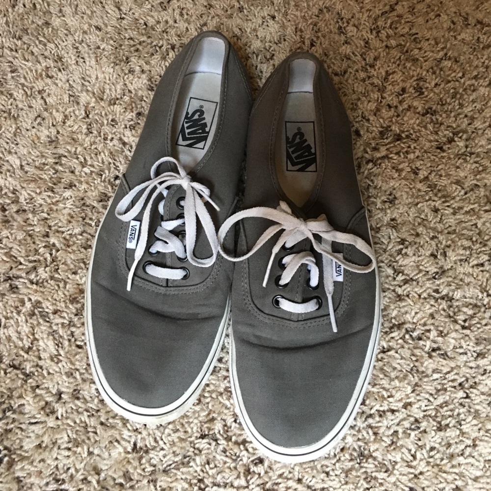 Men's Grey Vans