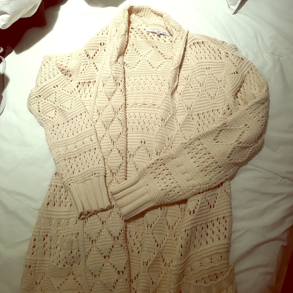 Nude cardigan
