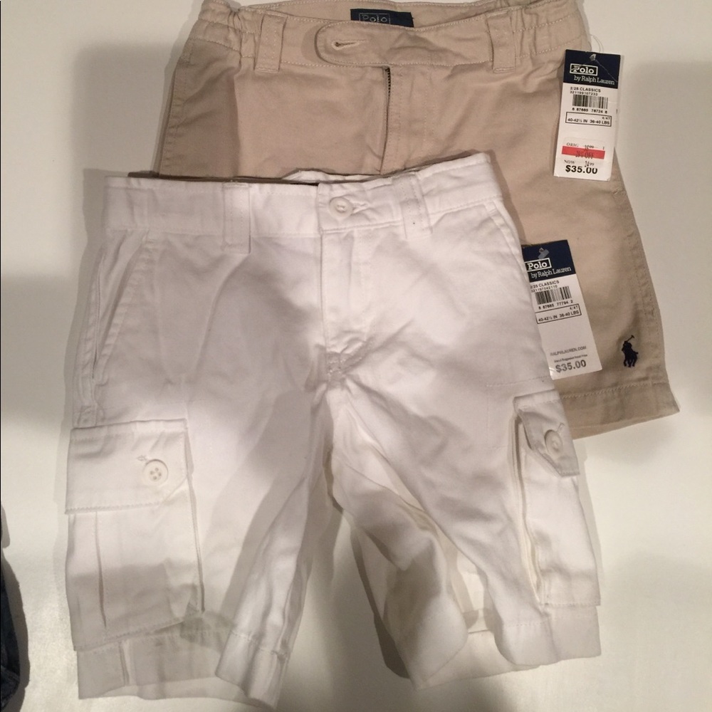 2 Polo by Ralph Lauren Shorts 4t