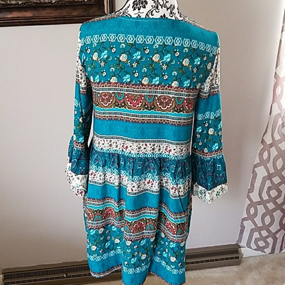 FLORAL BOHO DRESS - Picture 4 of 7