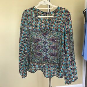 100% Silk Tolani size SM