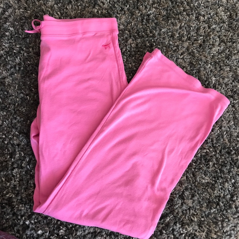 Adorable PINK by VS drawstring pj pants size M