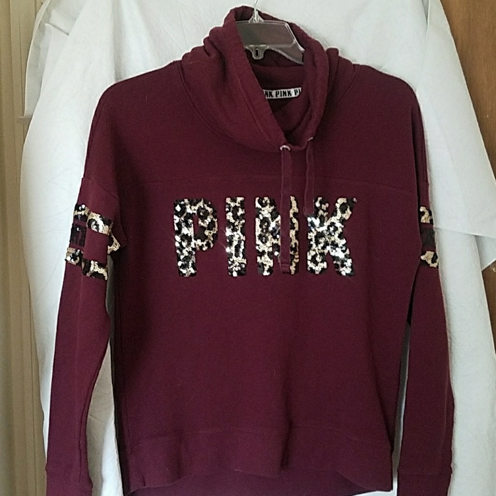 PINK Cowl neck sweater