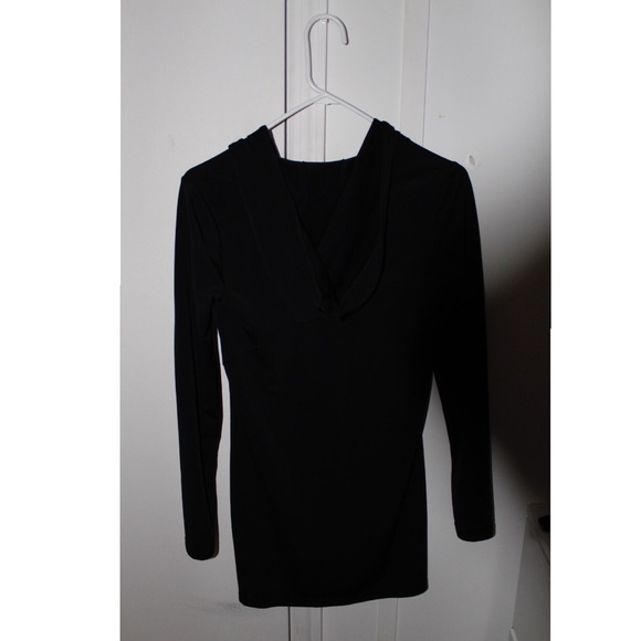 Athletic Sweatshirt Dress - Picture 2 of 3