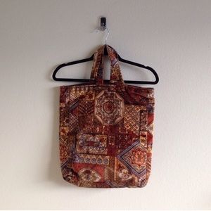 🌜super cool vintage velvet bag🌛