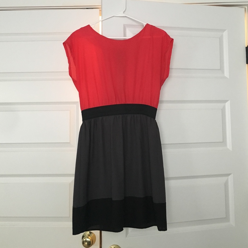 Colorblock dress
