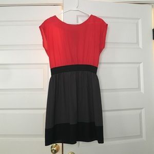 Colorblock dress