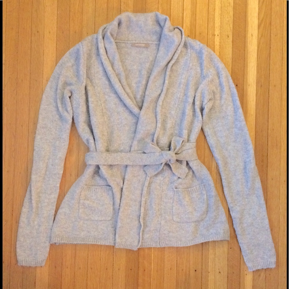 Soft Kitted Cardigan Sweater