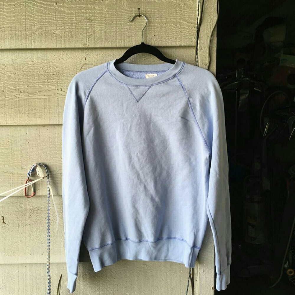 Brandy Melville Light Blue V Sweater