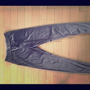 Zara Velour Straight Leggings