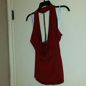 Sexy Marciano  red bling top