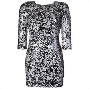 French Connection sequin sexy dress