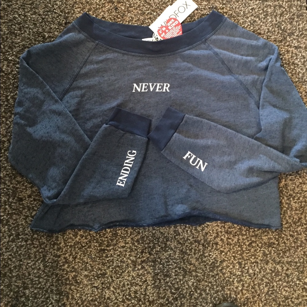 Wildfox never ending fun sweater sweat shirt - Picture 4 of 5