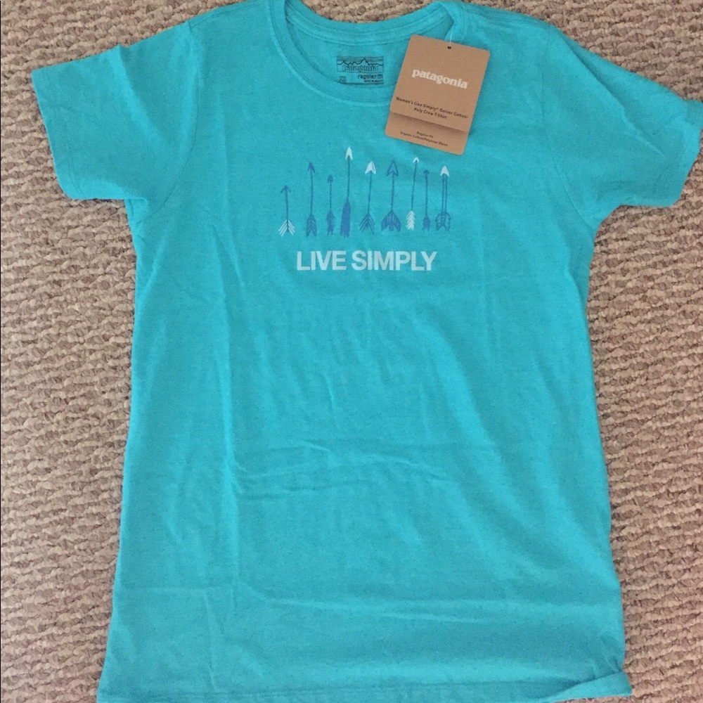 Patagonia NWT XS Live Simply Tshirt final price