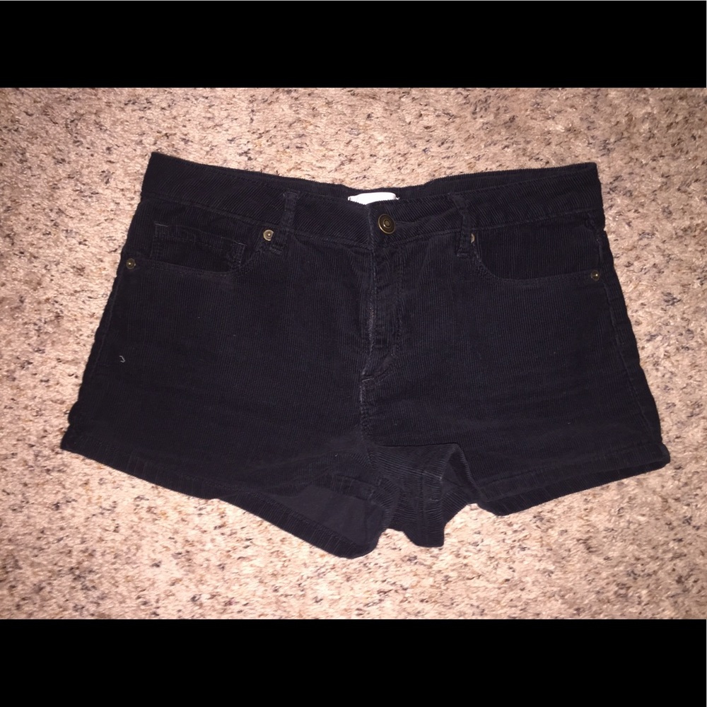 Corduroy shorts