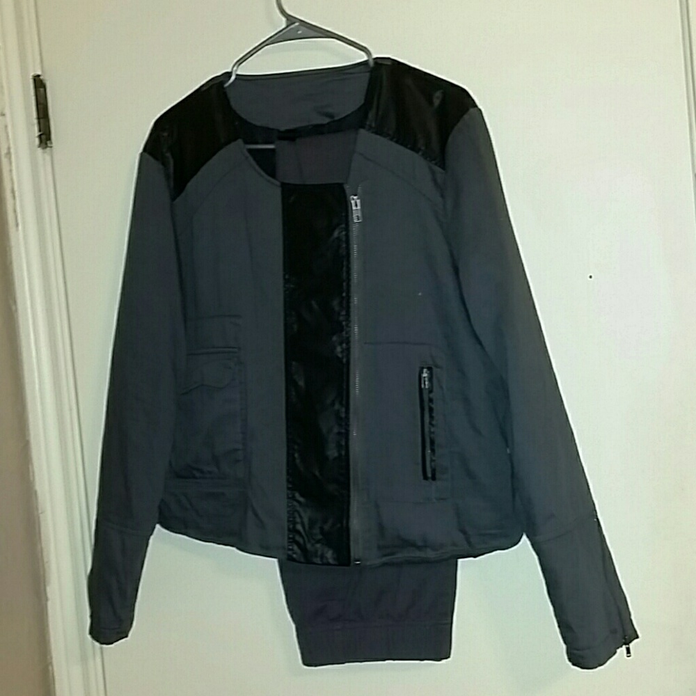 Cute jacket pant outfit