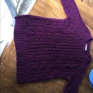 Pacsun maroon very very soft small sweater
