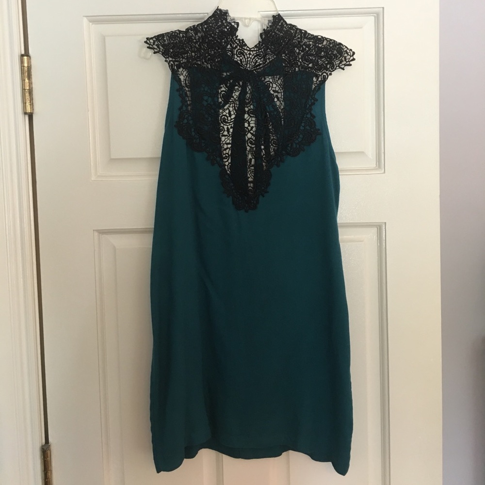 Brand new lace high neck dress