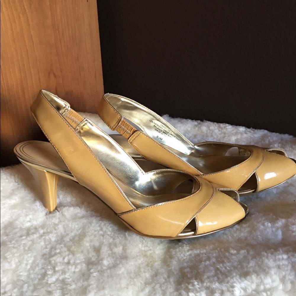 ‼️⭐️SOLD⭐️‼️ Enzo Angiolini Peep Toe Short Heel
