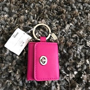 NWT Coach pic frame keychain