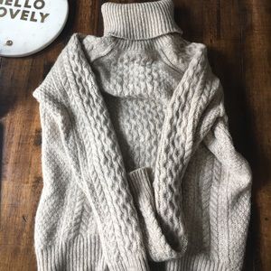 Cashmere - Beige - Vince turtleneck