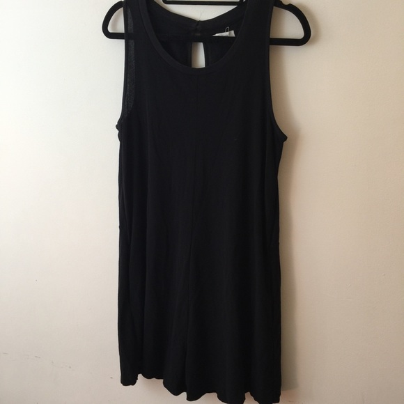 Madewell Pants - Madewell Black Jersey Romper