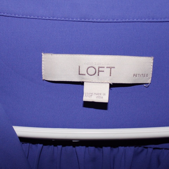 Blue Long Sleeve Dress - Picture 4 of 4