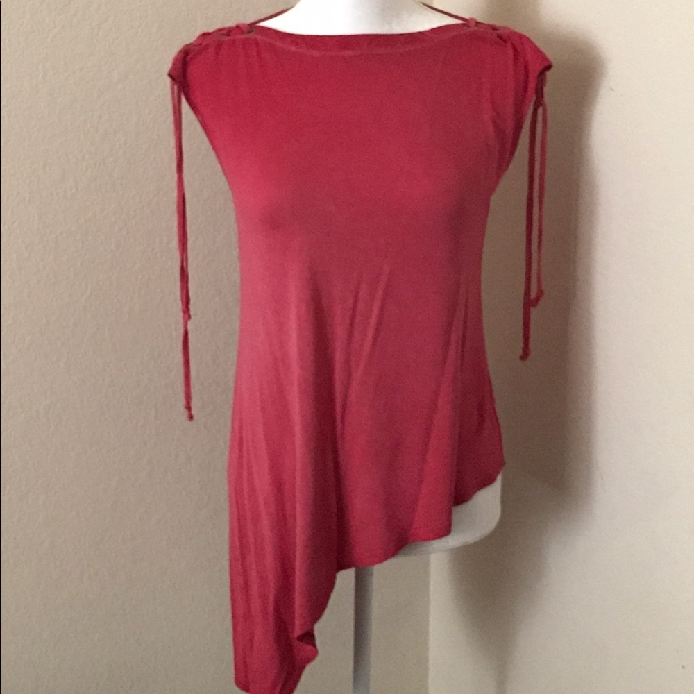 Rock and Republic washed red tunic