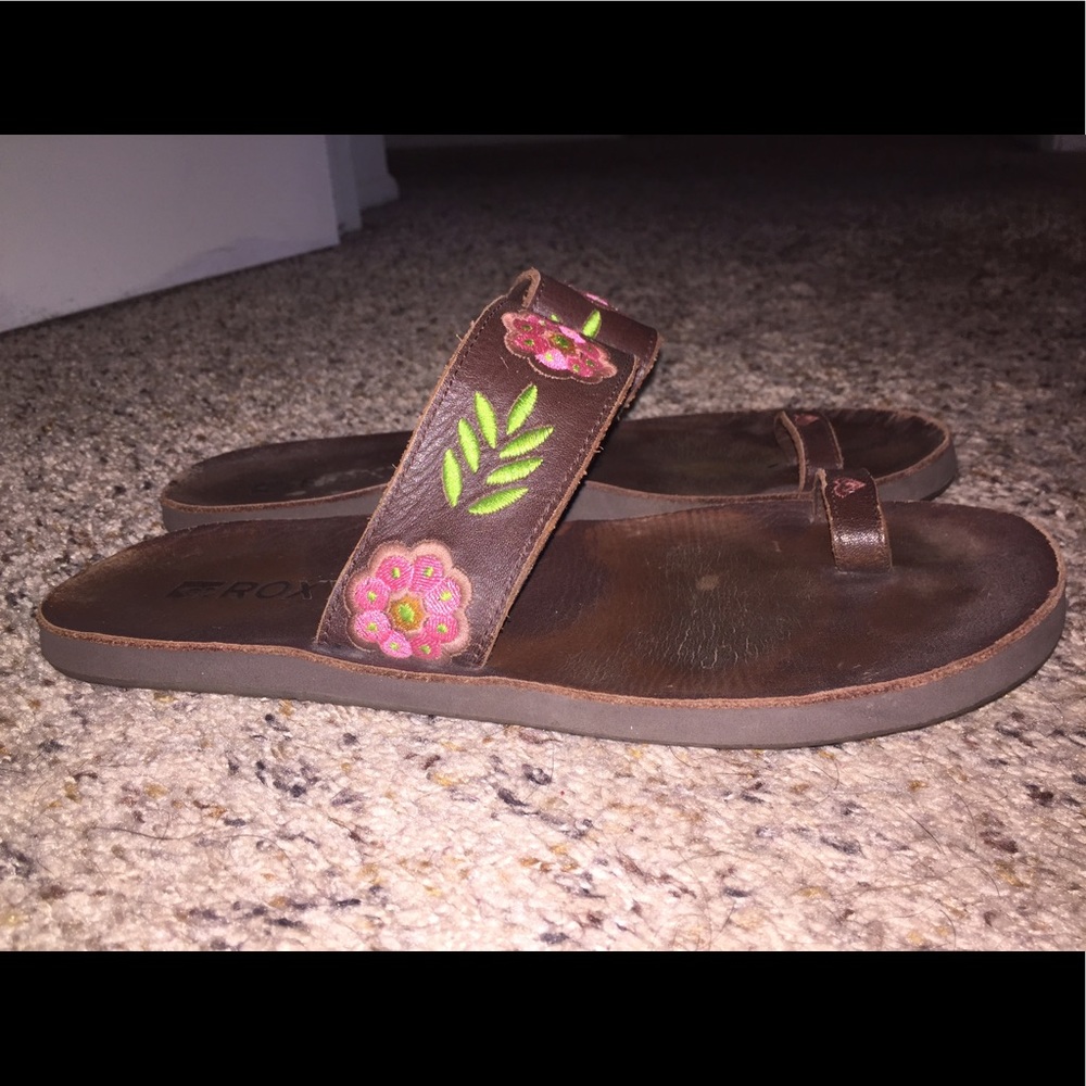 Roxy real leather sandals