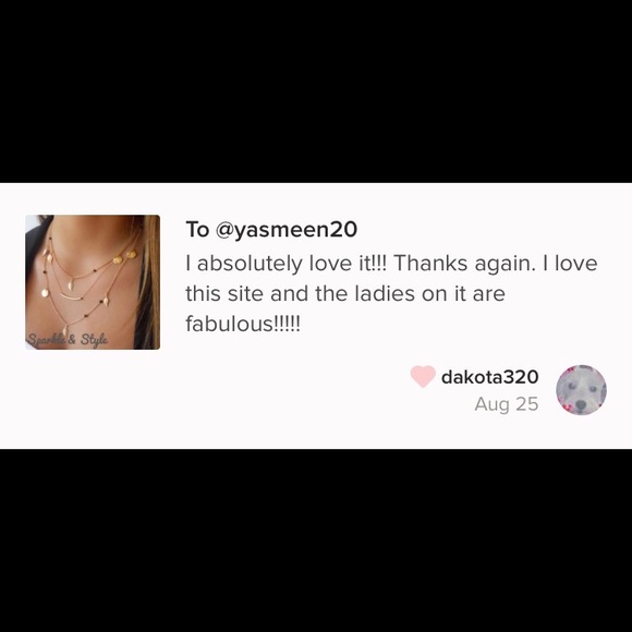 💋ALMOST GONE💋🆕Gold triple layer necklace💖✨ - Picture 4 of 4