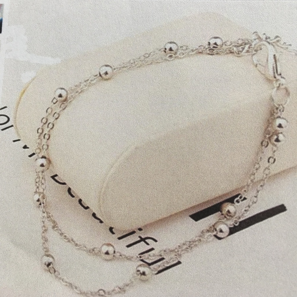 NEW SILVER ANKLET