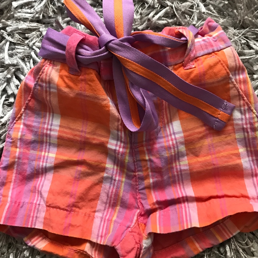 Toddler plaid shorts