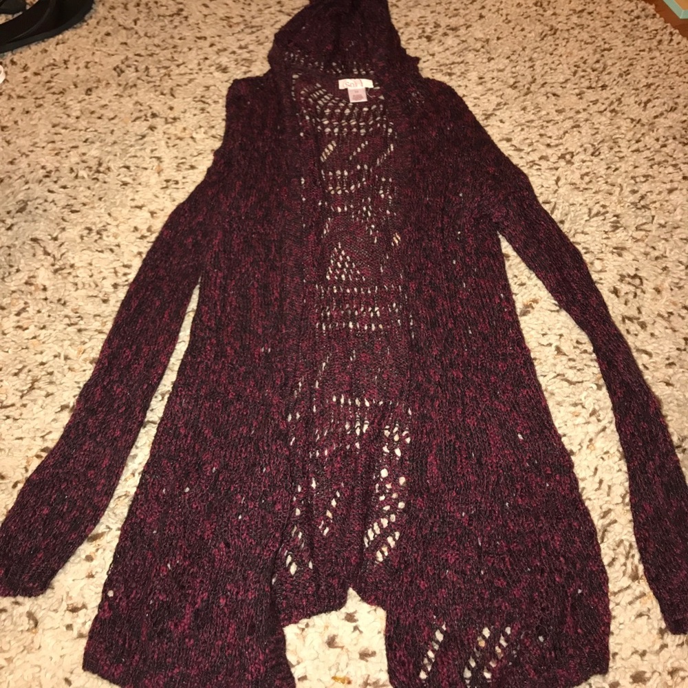 Hooded Cardigan
