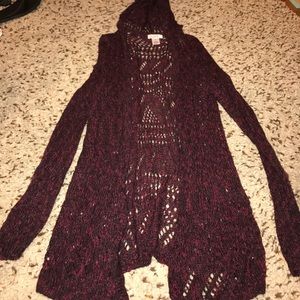 Hooded Cardigan