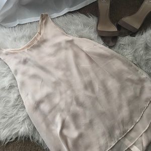 Cream dressy HM top