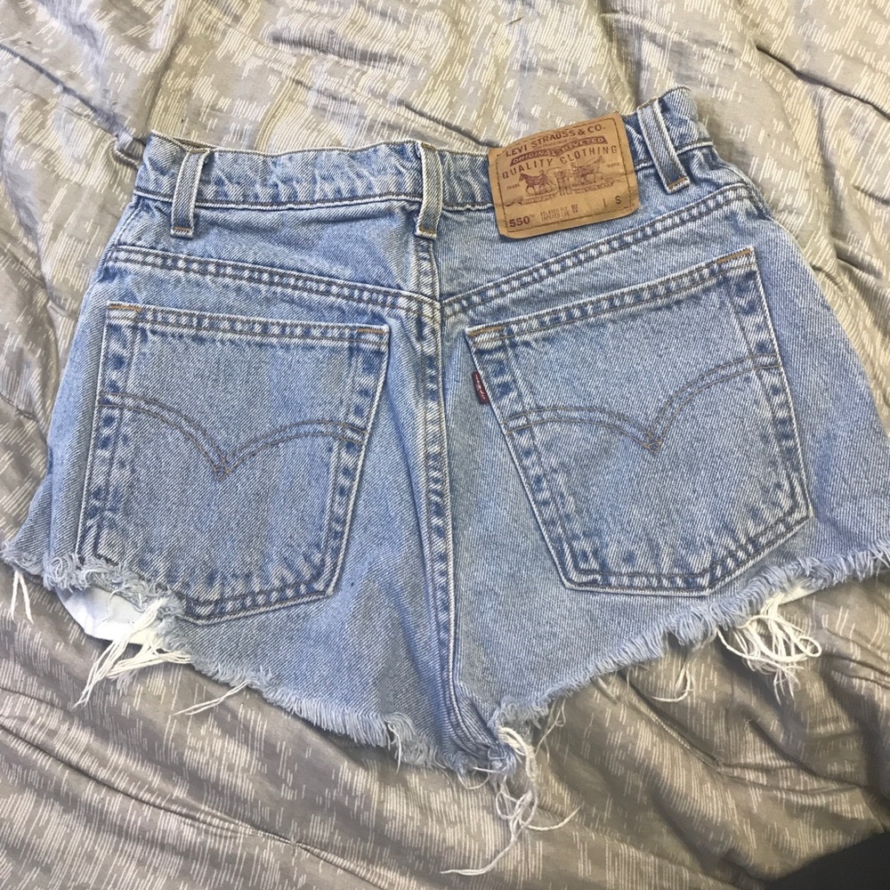 Levi's High Waisted Shorts